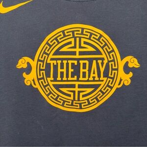 Nike Golden State Warriors Chinese Year 2018 Bay Shirt Womens M Dri-Fit Athletic